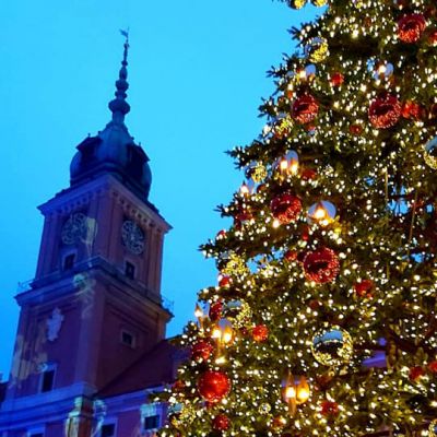 Iluminacja Świąteczna w Warszawie 2020/2021