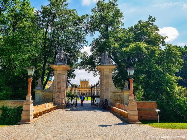 Brama Wjazdowa do pałacu w Wilanowie