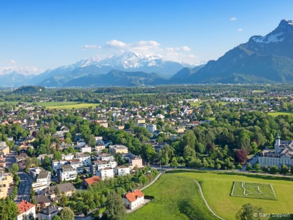 Widok z Twierdzy Hohensalzburg