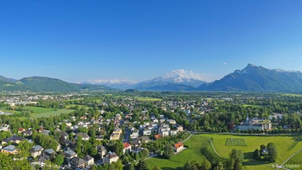 Widok z Twierdzy Hohensalzburg