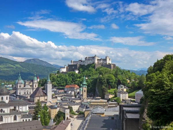 Widok na Twierdzę Hohensalzburg