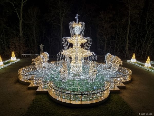 Królewski Ogród Światła w Wilanowie