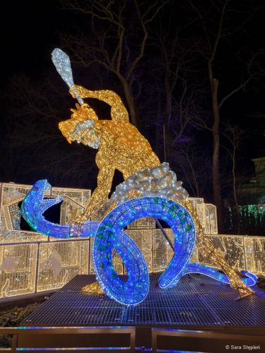 Kr&oacute;lewski Ogr&oacute;d Światła w Wilanowie