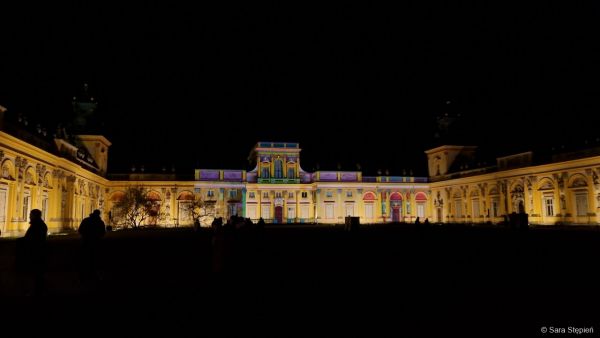 Kr&oacute;lewski Ogr&oacute;d Światła w Wilanowie