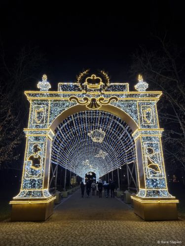 Kr&oacute;lewski Ogr&oacute;d Światła w Wilanowie