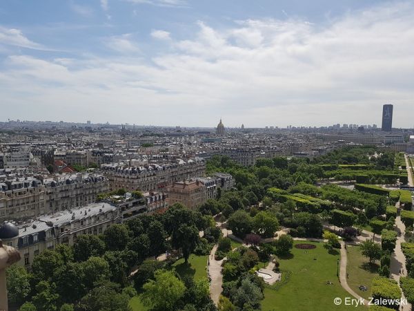 Widok z Wieży Eiffla