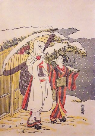 Dziewczyna w białej szacie