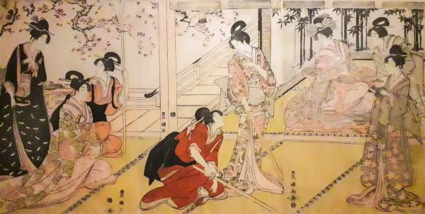 Aktor Osagawa Tsuneyo II (Wataya) jako Onoe