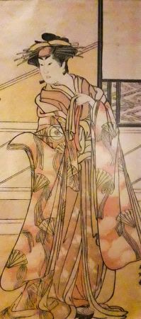 Aktor Iwai Hanshirō w roli kobiety