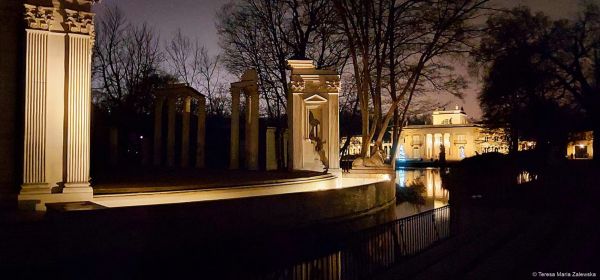 Łazienki Królewskie w Warszawie