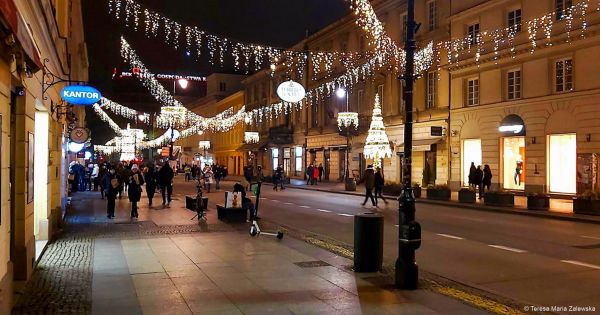 Świąteczna Iluminacja w Warszawie 2020/2021
