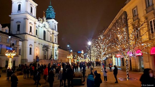 Świąteczna Iluminacja w Warszawie 2020/2021