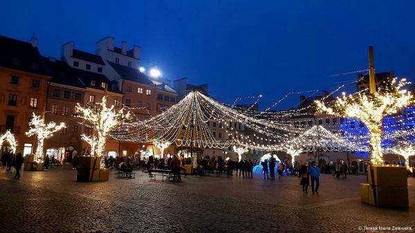 Świąteczna Iluminacja w Warszawie 2020/2021
